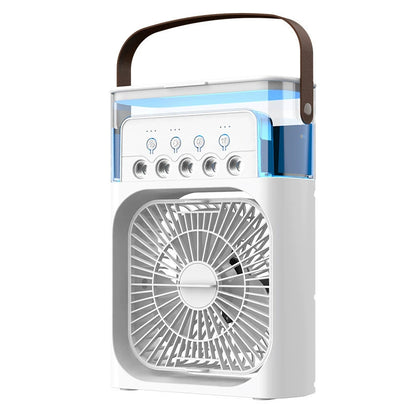 Portable cooling air conditioner fan