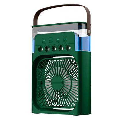 Portable cooling air conditioner fan