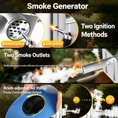 Portable Electric BBQ Smoker