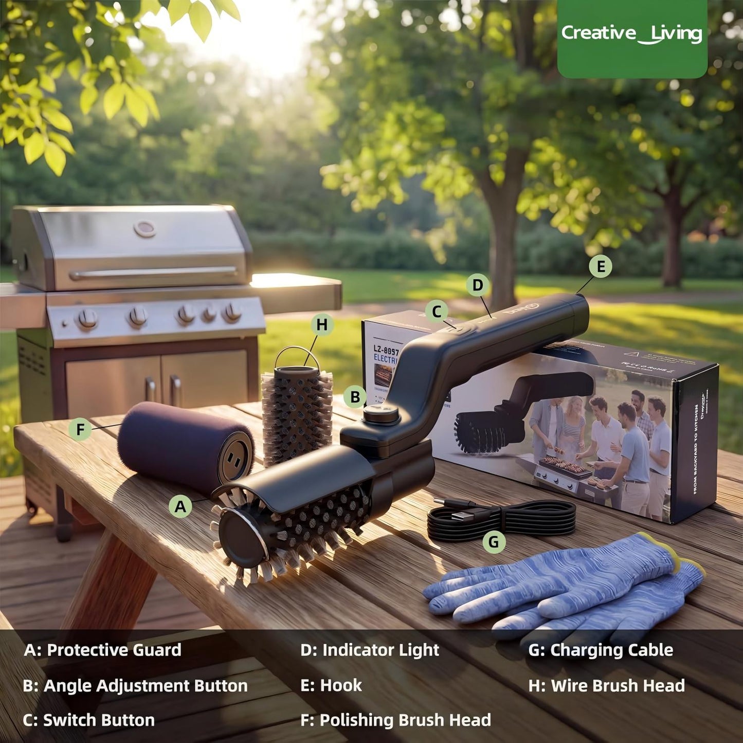 Electric Grill Brush