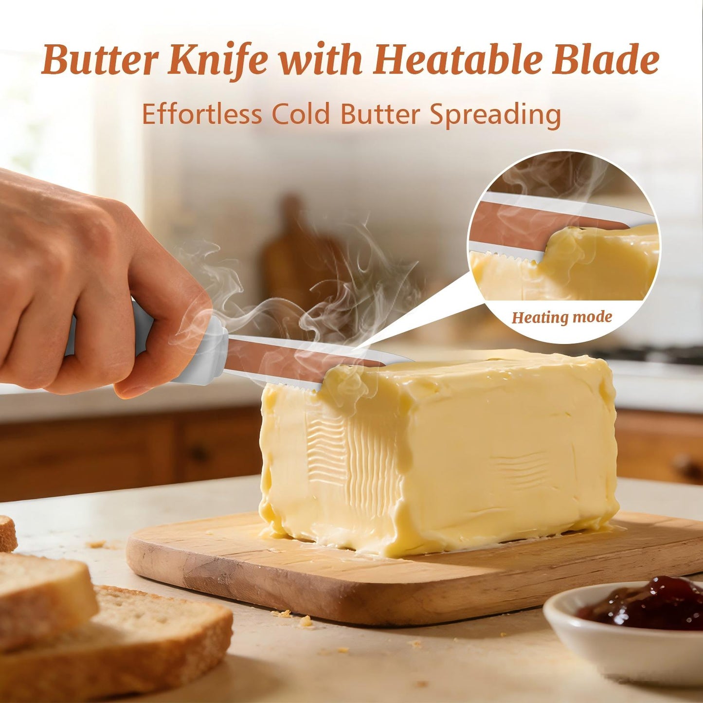 Heated Butter Knife Spreader