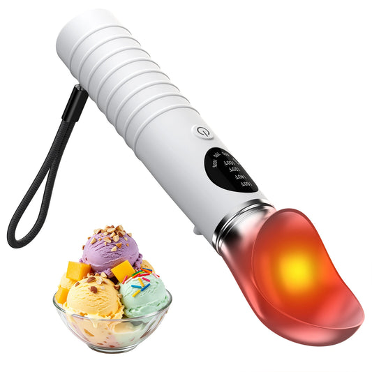 Heated Ice Cream Scoop Rechargeable