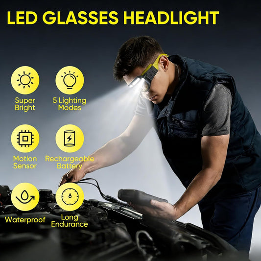 Rechargeable LED Glasses