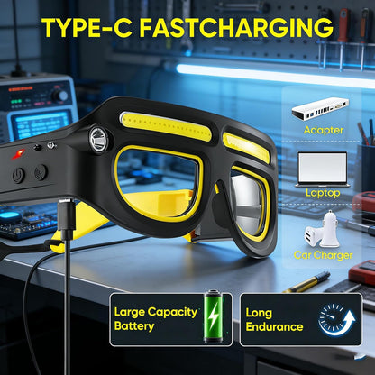 Rechargeable LED Glasses